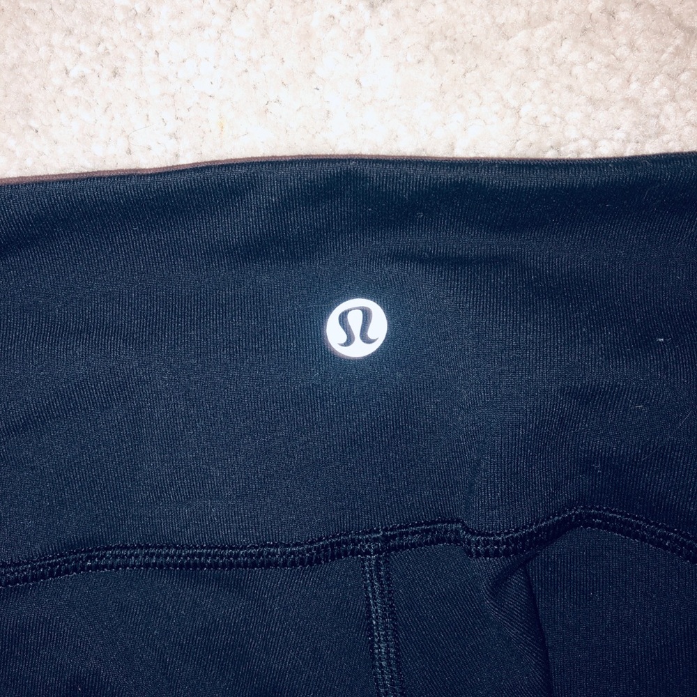 Lulu Lemon Black Wonder Under